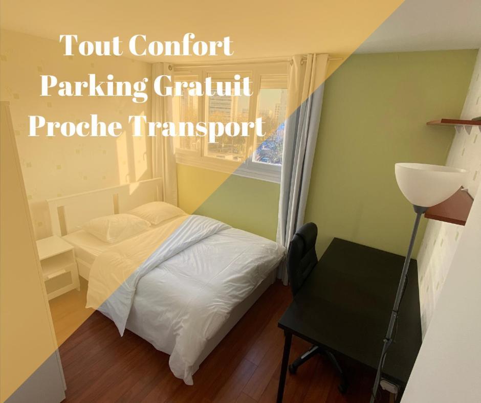 Chambre - Proche Gare Tgv Et Paris Маси Екстериор снимка